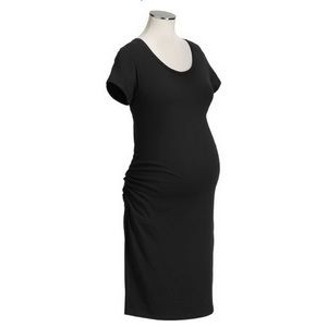 Old Navy Short Sleeve Black Maternity Dress - S